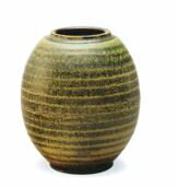 樂天商城 - 　緑ビードロ花瓶　7号