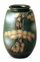 樂天商城 - 　金彩松彫長花瓶　9号