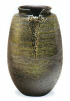 樂天商城 - 　緑釉櫛目長花入　9号