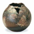 樂天商城 - 　織部手付花瓶　6.5号