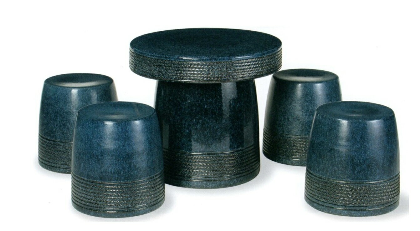 生子縄文テーブルセット（5点）20号