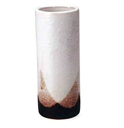 乐天商城 - 　白釉松皮寸銅花入・10号