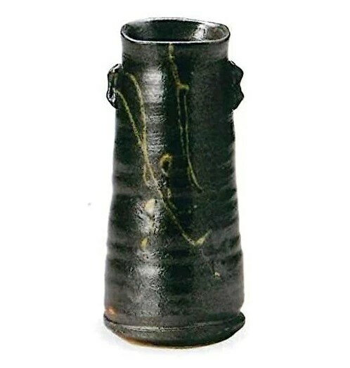 乐天商城 - 鉄釉花入 6.5号