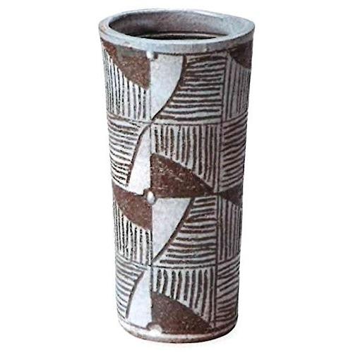 乐天商城 - 白釉線彫花入 7.5号