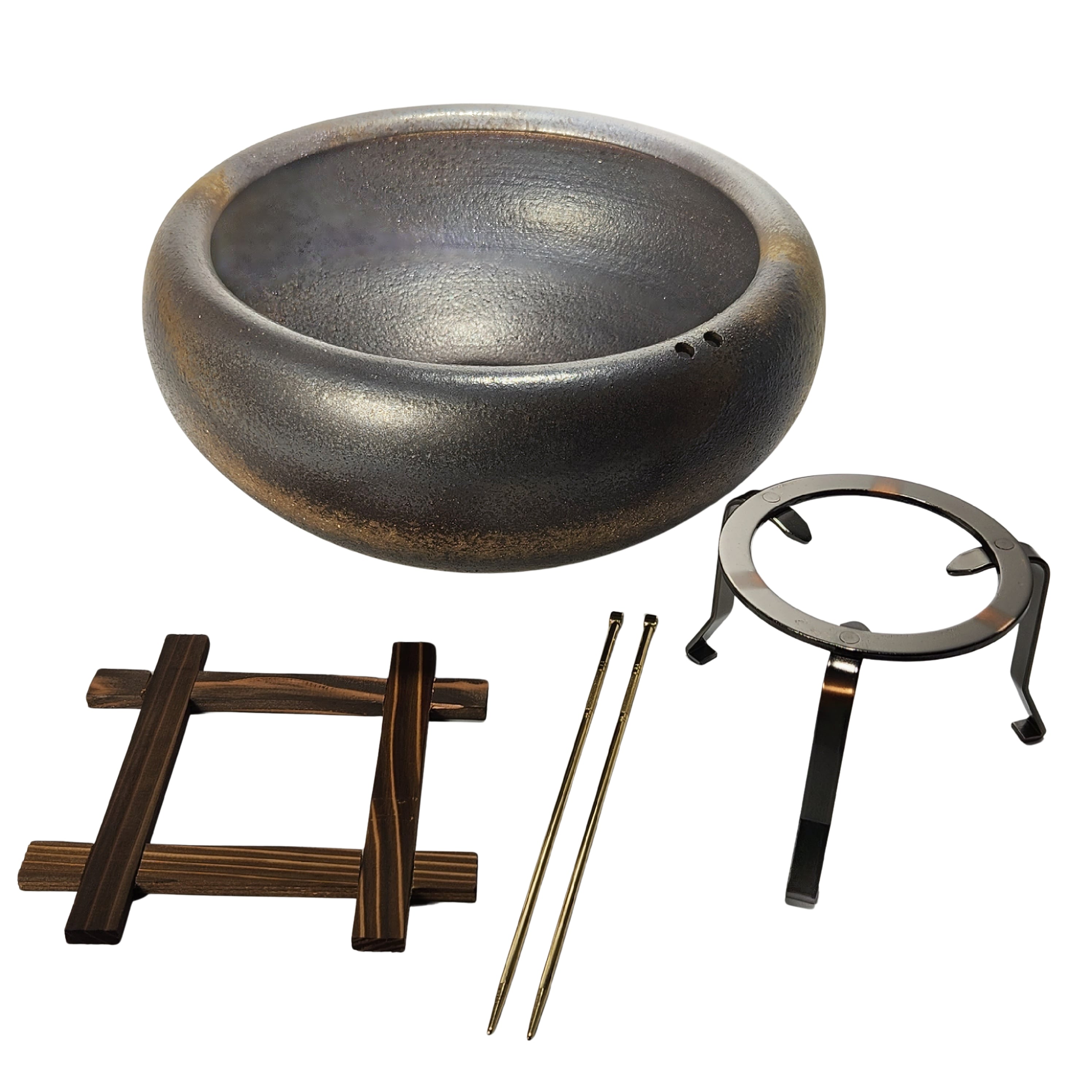 楽天市場】火鉢 五徳（鍋・フライパン｜キッチン用品・食器・調理器具
