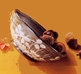 清水焼 萩がさね 飯碗 （小）