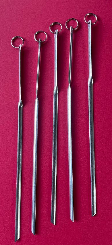 【送料無料】バーベキュー 焼き金串5本組み 21cm x 2組、計10本【追跡可能メール便】【代引不 ...