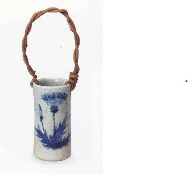 樂天商城 - 　あざみ絵つる付花入