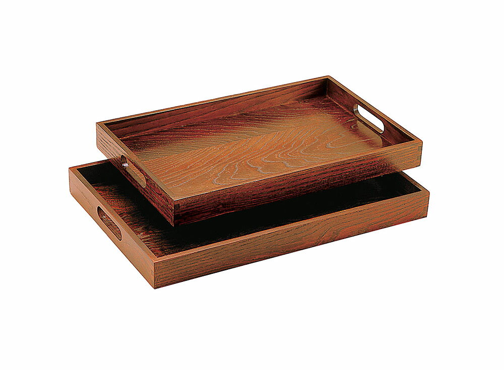 膳 盆 栓・ミニ脇取盆 大　約45.3x30xH4.3cm