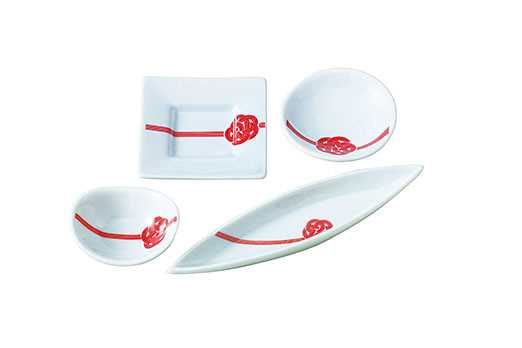 豆小皿 水引 丸の紹介画像2