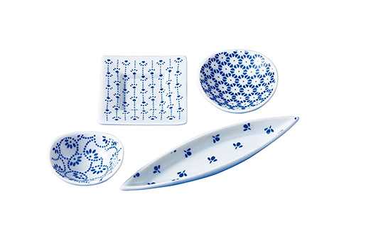 豆小皿 藍 丸の紹介画像2