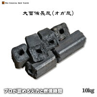 大雪 備長炭(オガ炭)10kg 1級品 プロも納得の燃焼時間と火力♪ 木炭 炭 練り炭 成形炭 おが炭 オガ備長炭 防災用 燃料 火鉢 囲炉裏 BBQ お花見 キャンプ バーベキューに最適★節電 暖房 薪ストーブ 飲食店 業務用 大人気★★炭や匠★12時までのご注文で即日発送★