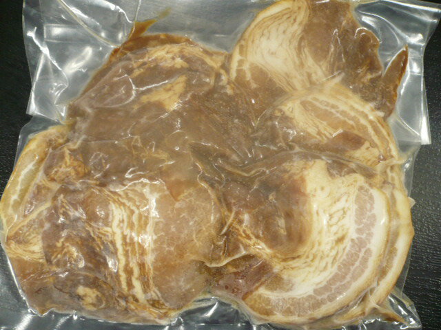 乐天商城 - 訳アリ　焼豚（チャーシュー）バラ　スライス　500g