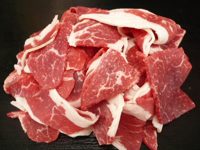 国産牛　切り落とし　200g×5パック　（計1000g）のサムネイル