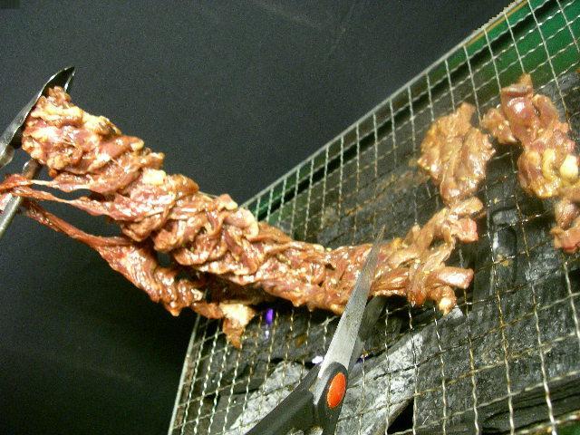 激安!!豪快!!国産牛花咲ハラミの1本焼き!!400ｇ