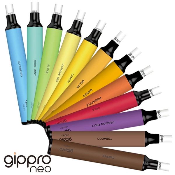 電子 べイプ ジップロ ネオ gippro neo 使い切り ディップメンソール ブルーベリー ジャスミンティ アップル コーヒー コーラ メロン タバコ マンゴー パッションフ パイナップル レモン