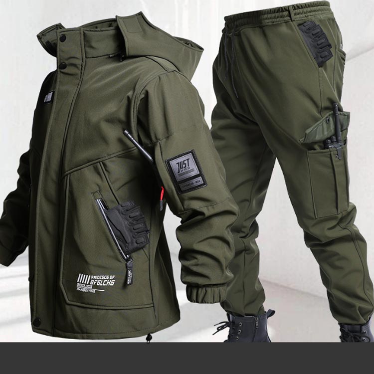 ウインドブレーカー ジャケット パンツ 上下セット メンズ セットアップ 作業服 裏...
