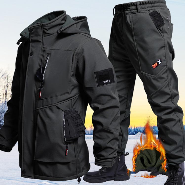 ウインドブレーカー ジャケット パンツ 上下セット メンズ セットアップ 作業服 裏...