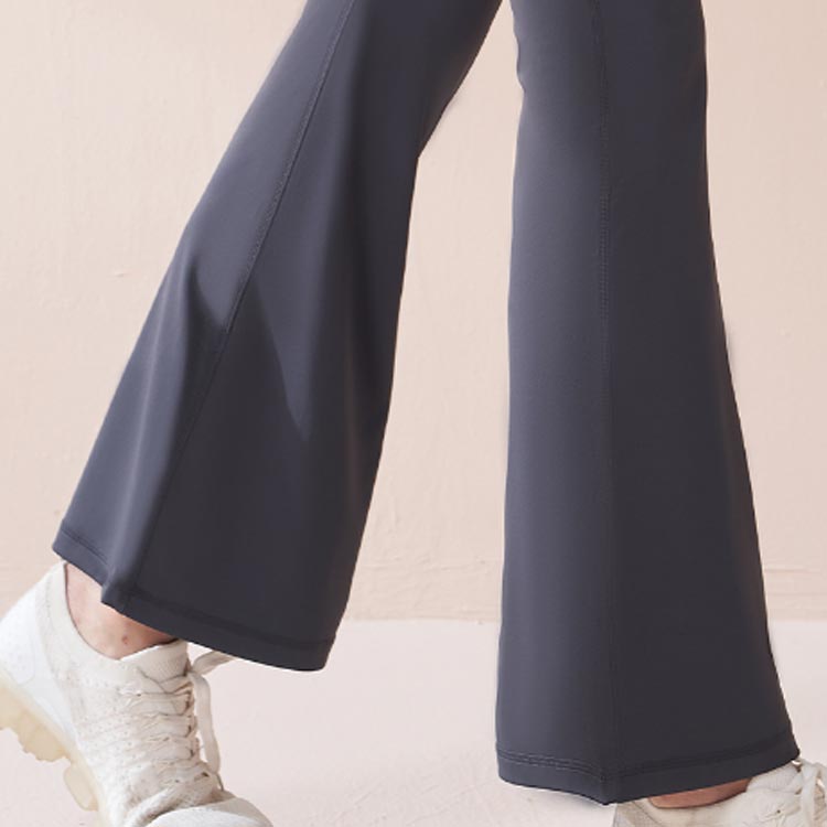 ヨガパンツ 冬 ヨガウェア ストレッチ レディース フレアパンツ 裏起毛 暖かい フ...