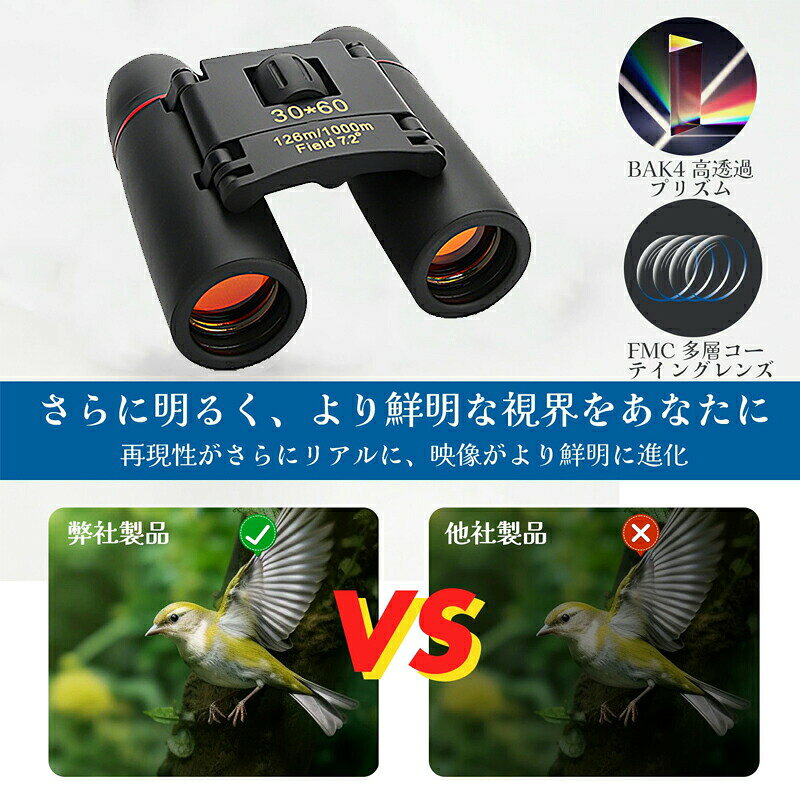 双眼鏡 20倍 オペラグラス ライブ用 スポーツ観戦用 コンサート 防振 軽量 小型 防...