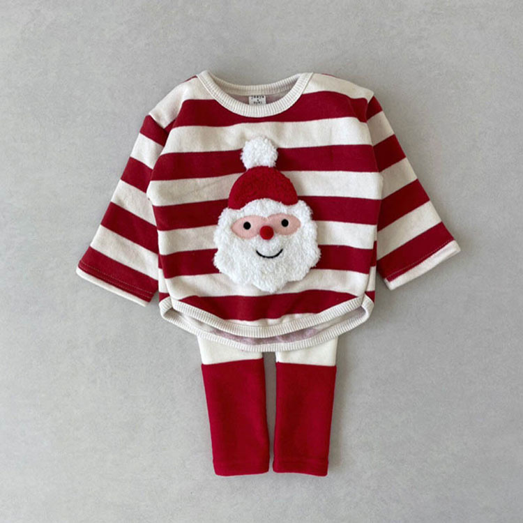 ベビー クリスマス トップス パーカー 子供服 73-100cm 女の子 男の子 クリスマス...