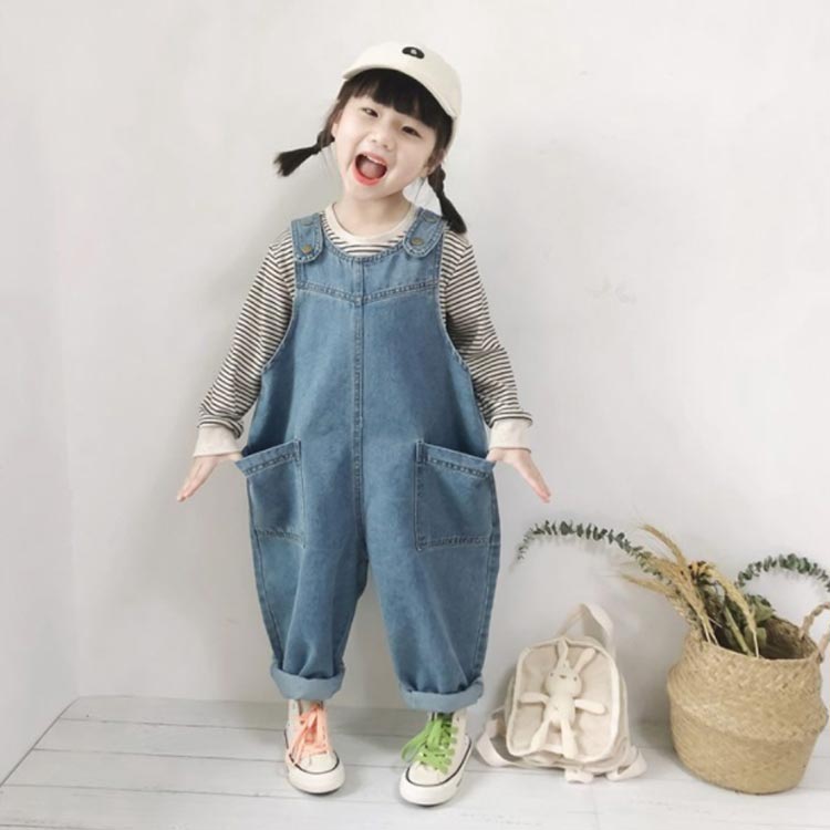 オールインワン デニム 男の子 デニムサロペット オーバーオール サロペット 子ど...