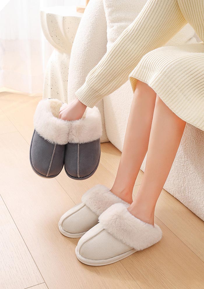 高級 本革 あったか ルームシューズ かわいい 子供 大人 男女兼用 5 Colors おしゃれで暖かい部屋用スリッパ 天然素材 レディース 冬 室内 メンズ summerks-10013735 サマー楽天市場店 サンプル画像3