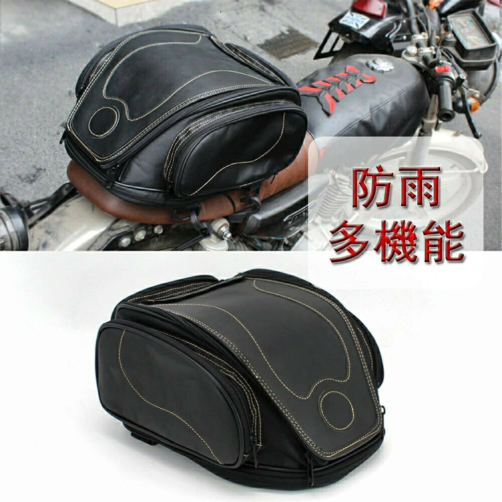 リアシートバッグ オートバイ大容量 防水 バイク用品 軽量 耐衝撃性 しっかり固定 ...
