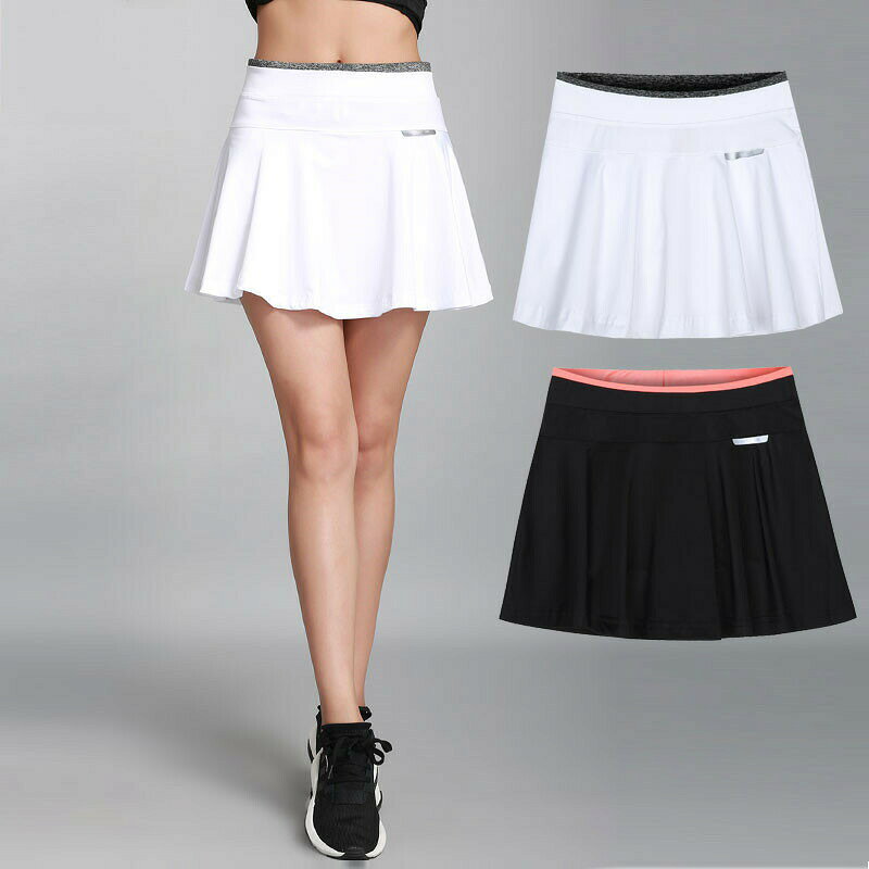 Waist Nippers - ゴルフウェア レディース ゴルフミニスカート ゴルフスカート インナーパンツ付き スカート ショート丈 丈短め ストレッチ ペチパンツ付属 スコート かわいい おしゃれ