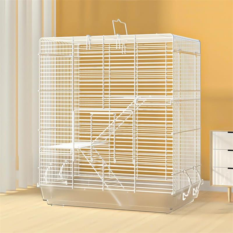 モモンガ ケージ 大きい 3階建て フェレット 大型 フクロモモンガ イージーホーム 縦長 小動物 快適 シマリス デグー ハムスター 網 持ち運び 飼育