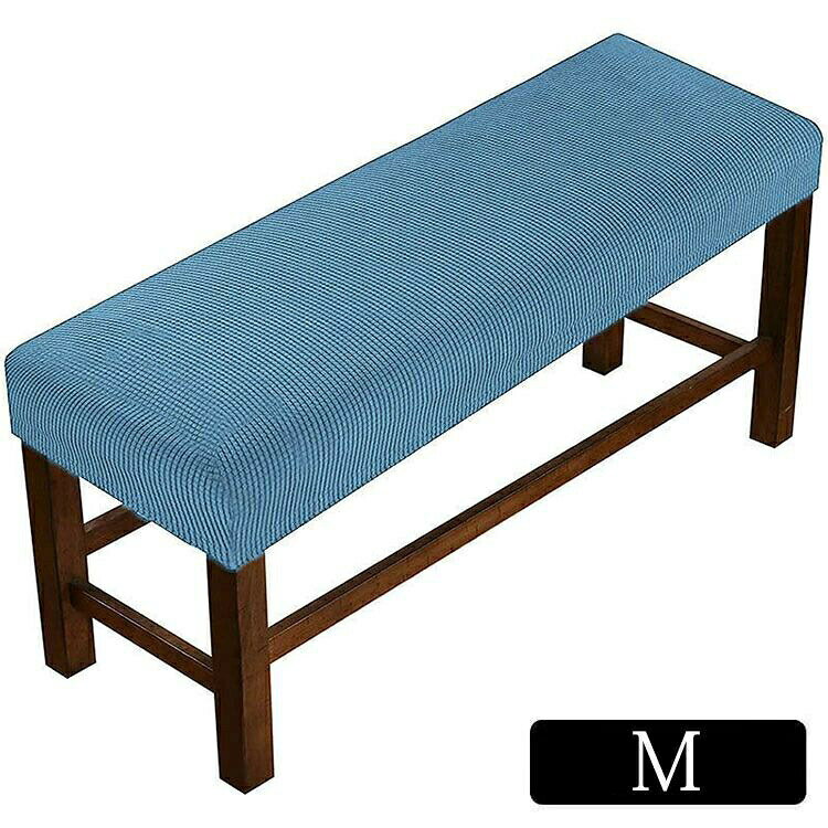ベンチカバー 無地 ベンチシートカバー ストレッチ スリップカバー プロテクター 長椅子カバー 長座面チェアカバー リングベンチカバー 伸縮素材 清潔簡単 汚れ防止 傷防止 洗濯可能 [2]