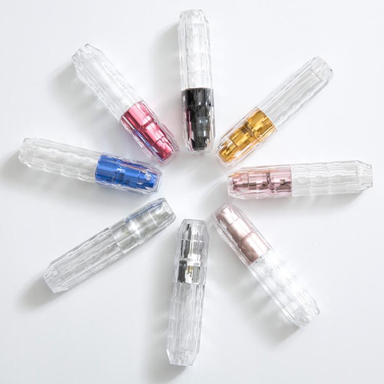 アトマイザー クイックチャージ ボトル 香水 2個 5ml コロン 底部充填 携帯 おしゃ...