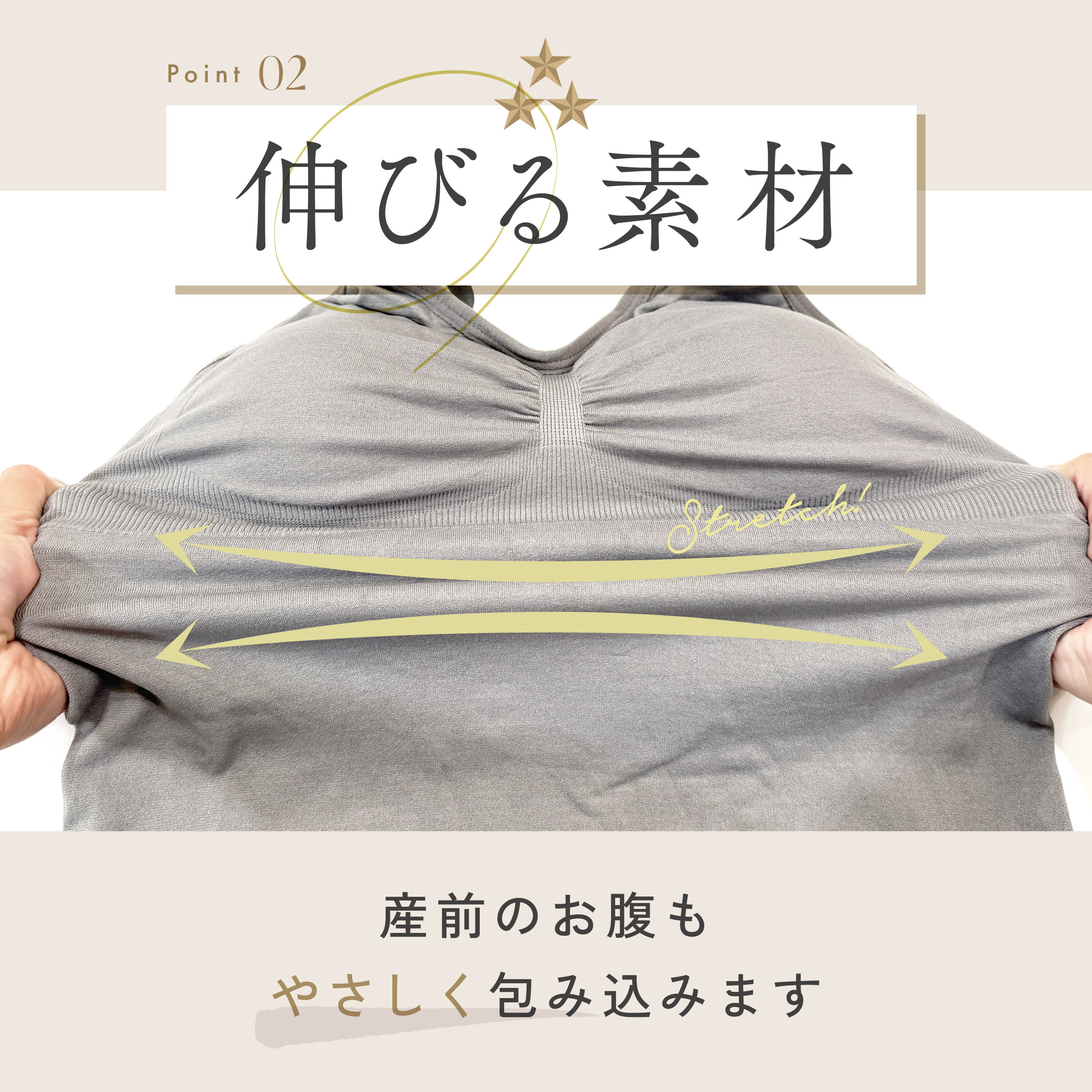 サマー楽天市場店の授乳キャミソール 授乳ブラ 産前 産後 マタニティキャミソール ブラトップ 授乳用キャミソール キャミ パッド付き カップ付き ブラキャミ フロントオープン フロント 授乳用ブラ｜アングル3
