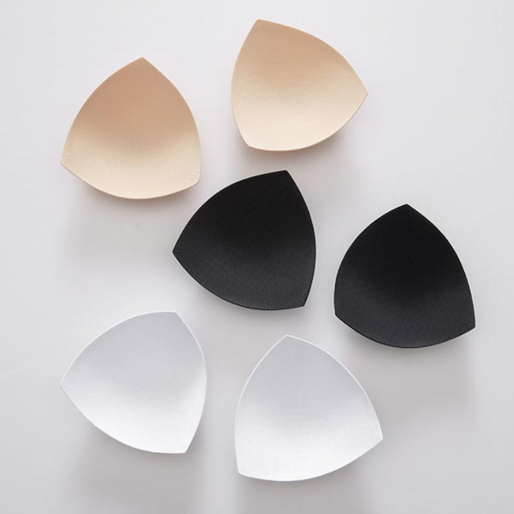 バストパッド 胸カップ ブラパッド 差し込み 大人 バレエ用品 ブラジャー 三角形 ...