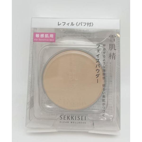 コーセー 雪肌精 クリアウェルネス エアリースキンヴェール フェイスパウダー レフィル 10g
