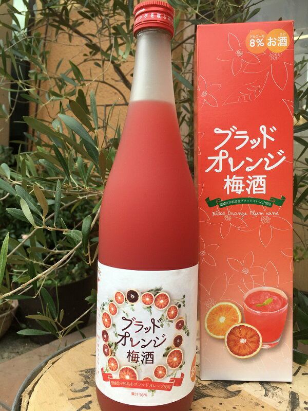 ブラッドオレンジ梅酒愛媛県宇和島市ブラッドオレン...の商品画像