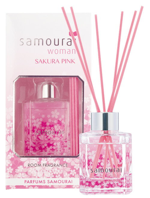 ◆激安アウトレット【samourai woman】スティックタイプ◆サムライウーマン サクラピンク ルームフレグランス60ml◆