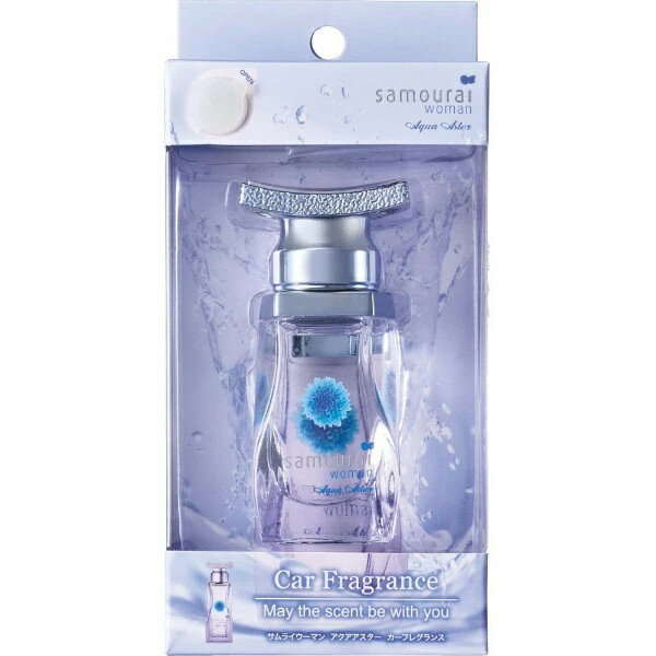 ◆送料無料!!【samourai woman】エアコン取付けタイプ◆NEW サムライウーマン アクアアスター カーフレグランス 15ml◆