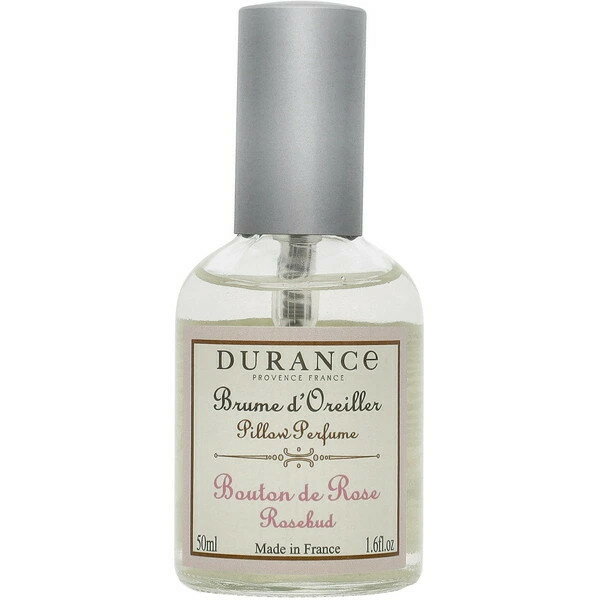 ◆送料無料!!【DURANCE／RB】ピローミスト◆デュランス ピローパフューム ＜ローズバッド＞50ml ◆（楽天・香水通販スモルマ楽天市場店）