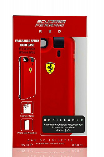 フェラーリ ◆処分価格!!【Ferrari】メンズ香水＆iPhone6ケース◆フェラーリ レッド オードトワレ EDT 25mlX2◆