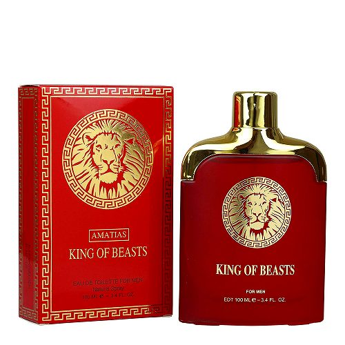 ◆激安【AMATIAS】メンズ香水◆アマティアス キング オブ ビースト レッドEDT 100ml◆