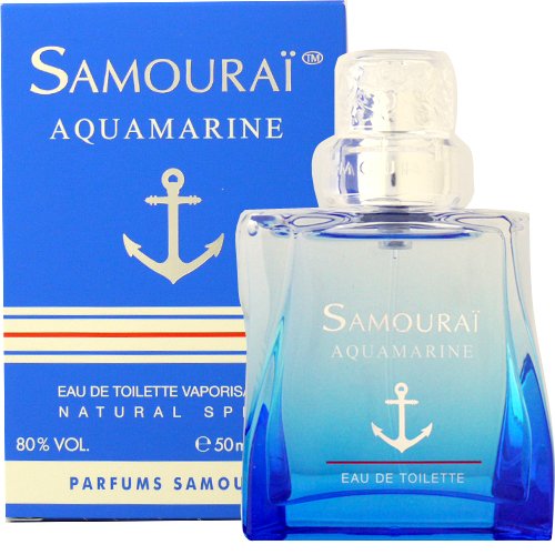 ◆送料無料!! アウトレット品【SAMOURAI】メンズ香水◆アランドロン サムライ アクアマリン オードトワレEDT 50ml◆