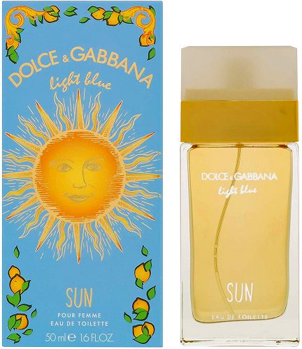 D＆G ◆送料無料!!【DOLCE&GABBANA】香水◆ドルチェ＆ガッバーナ ライトブルー サン オードトワレEDT 50ml◆