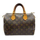 【中古】LOUIS VUITTON ルイヴィトン スピーディ25 モノグラム ボストンバッグ M41528 TH0937 ブラウン メンズ レディース ハンドバ...