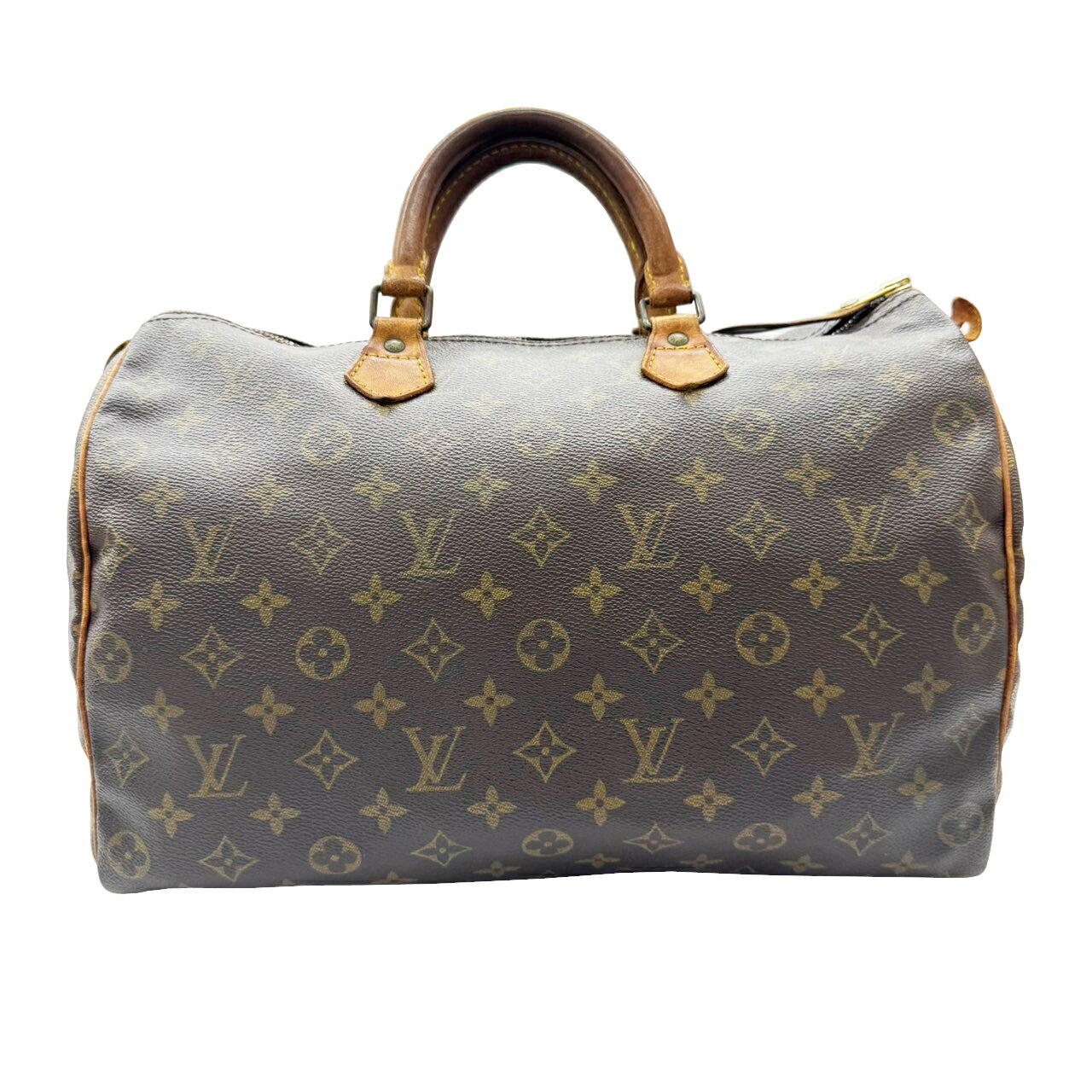 【中古】LOUIS VUITTON ルイヴィトン スピーディ35 モノグラム M41524 MB8903 ブラウン ハンドバッグ ボストンバッグ レディース メンズ ユニセックス 旅行かばん 旅行バッグ【ブランドギャラリー駒川店】