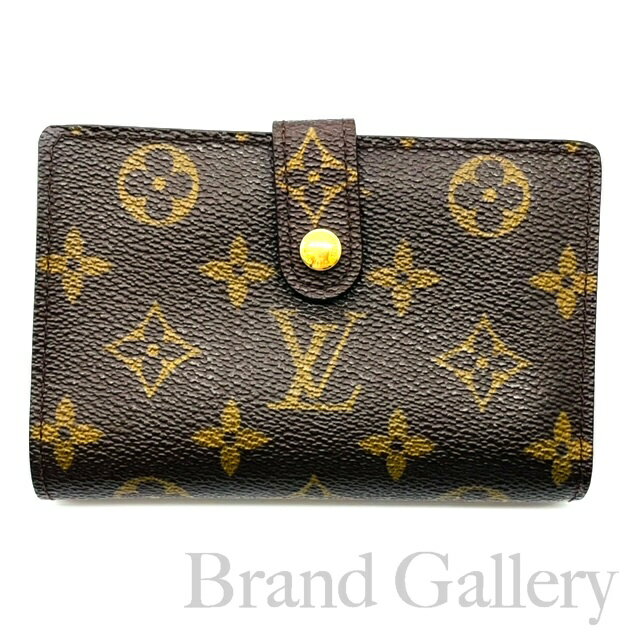 【中古】LOUIS VUITTON 　ルイヴィトン モノグラム ポルトフォイユヴィエノワ M61663 折財布 二つ折財布 がま口財布 メンズ レディース ユニセックス【ブランドギャラリー千林店】