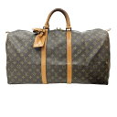 【中古】LOUIS VUITTON ルイ ヴィトン キーポル55 モノグラム ボストンバッグ M41424 MI8903 旅行バッグ メンズ レディース【ブランドギャラリー千林店】