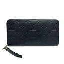 【中古】LOUIS VUITTON ルイヴィトン 長財布 モノグラム アンプラント ジッピーウォレッ ...