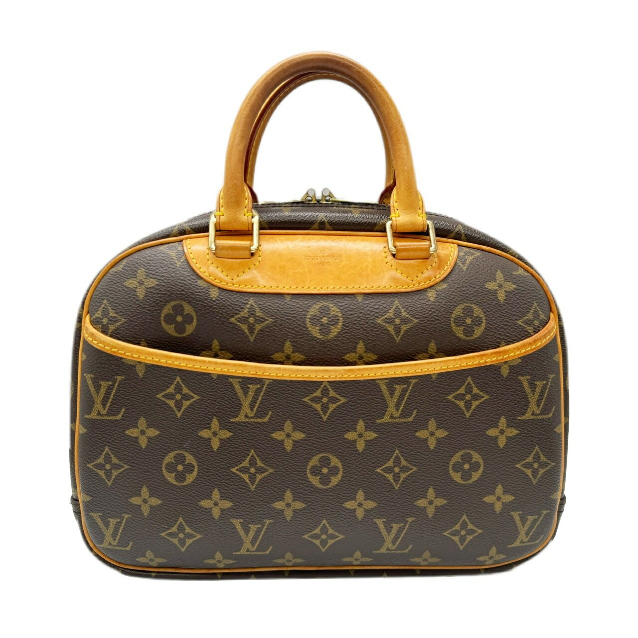 LOUIS VUITTON ルイ ヴィトン トゥルーヴィル モノグラム M42228 BA1014 ハンドバッグ レディース メンズ ブラウン