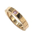 【中古】Cartier　カルティエ　ラニエール　リング　#45　1P　ピンクサファイア　PG　ピンク ...